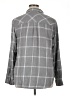 dip Plaid Gray Long Sleeve Blouse Size XL - photo 2
