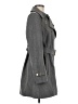 MICHAEL Michael Kors 100% Polyester Gray Coat Size 8 - photo 4