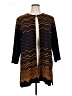 misook Chevron-herringbone Black Coat Size 0X - photo 1