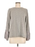 Bobeau Gray Long Sleeve Top Size M - photo 1