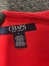 Chaps Solid Red Cocktail Dress Size 4 - photo 7