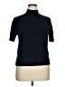 Koret 100% Acrylic Blue Black Short Sleeve Turtleneck Size XL - photo 1