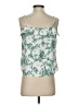 H&M 100% Polyester Green Sleeveless Blouse Size 4 - photo 2