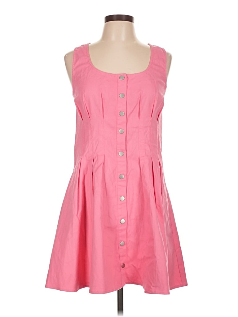 Pre-owned Vici Casual Dress In Pink