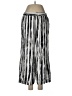 Norm Thompson 100% Rayon Stripes Silver Casual Pants Size M - photo 1