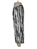 Norm Thompson 100% Rayon Stripes Silver Casual Pants Size M - photo 5
