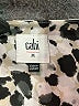 CAbi 100% Polyester Ivory Long Sleeve Blouse Size M - photo 7