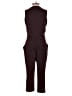 Dabuwawa Tweed Burgundy Jumpsuit Size 26 - photo 2