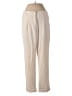 Foreign Exchange Solid Ivory Dress Pants Size S - photo 1