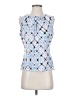 Calvin Klein Blue Sleeveless Blouse Size S - photo 1