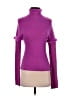 Emilio Pucci Purple Turtleneck Sweater Size 8 - photo 1