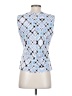 Calvin Klein Blue Sleeveless Blouse Size S - photo 2