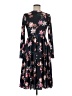 Unbranded Floral Black Casual Dress Size M (estimated) - photo 1