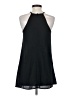 Unbranded Solid Black Casual Dress Size XS - photo 2