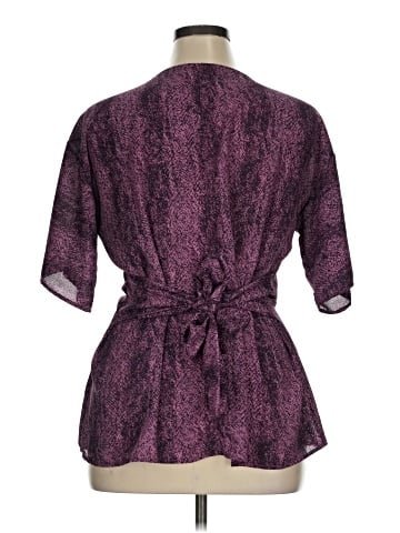 Molly & Isadora Short Sleeve Blouse (view 2)