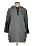 Nike 100% Polyester Gray Pullover Hoodie Size S - photo 1