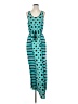 MICHAEL Michael Kors 100% Polyester Teal Casual Dress Size S - photo 1