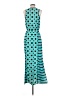 MICHAEL Michael Kors 100% Polyester Teal Casual Dress Size S - photo 2
