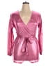 YOINS Metallic Pink Romper Size S - photo 1