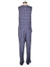 Lilka 100% Rayon Hearts Blue Jumpsuit Size XS (petite) - photo 2