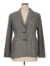 Chelsea28 Plaid Gray Blazer Size XL - photo 1
