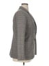 Chelsea28 Plaid Gray Blazer Size XL - photo 4