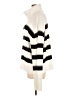 Laundry by Shelli Segal Stripes Ivory Turtleneck Sweater Size M - photo 5