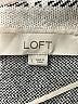 Ann Taylor LOFT Plaid Gray Coat Size L - photo 6