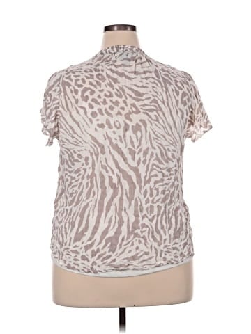 WallpapHER Short Sleeve Blouse (view 2)