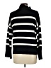Aaeda Stripes Black Turtleneck Sweater Size L - photo 2
