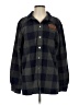 Rivalry Threads 100% Polyester Plaid Gray Jacket Size S - photo 1