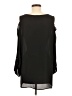 Bellatrix 100% Polyester Black 3/4 Sleeve Blouse Size M - photo 2