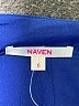 Naven 100% Polyester Solid Blue Shorts Size 6 - photo 3