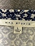 Max Studio Print Blue Casual Skirt Size L - photo 4