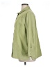 Studio Works Solid Green 3/4 Sleeve Button-Down Shirt Size 1X - photo 5