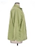 Studio Works Solid Green 3/4 Sleeve Button-Down Shirt Size 1X - photo 4