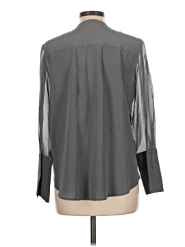 Club Monaco Long Sleeve Silk Top (view 2)