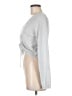 Wishful Thinking Silver Pullover Sweater Size M - photo 5