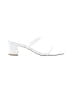 RAYE 100% Leather White Sandals Size 7 1/2 - photo 1