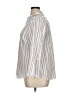 Roz & Ali 100% Polyester Stripes White 3/4 Sleeve Blouse Size XL - photo 5