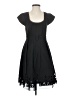 Kensie Solid Black Casual Dress Size XS - photo 1