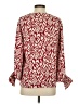 Vince Camuto 100% Polyester Red Long Sleeve Blouse Size S - photo 2