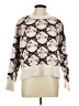 Sincerely Jules Floral Burgundy Pullover Sweater Size L - photo 1