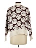 Sincerely Jules Floral Burgundy Pullover Sweater Size L - photo 2