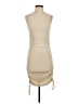 Bailey Rose Solid Tan Cocktail Dress Size XS - photo 1