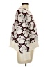 Sincerely Jules Floral Burgundy Pullover Sweater Size L - photo 4