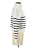 MNG Stripes Ivory Pullover Sweater Size S - photo 4