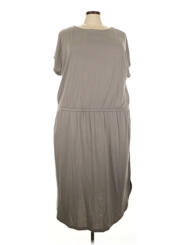 Pre-owned Lularoe Casual Dress In Gray