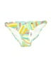 Helen Jon Graphic White Swimsuit Bottoms Size XS - photo 1