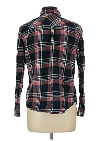 Faded Glory Long Sleeve Button-Down Shirt (view 2)